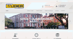 Desktop Screenshot of cuslider.edu.pl